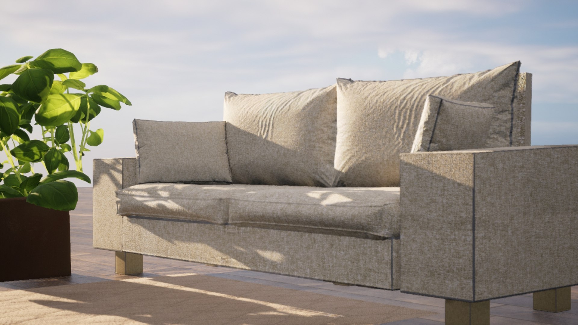 Photorealistic Interior Couch Model - TurboSquid 2020860