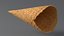 Realistic Waffle Cone 3D model