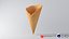 Realistic Waffle Cone 3D model