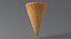 Realistic Waffle Cone 3D model
