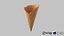 Realistic Waffle Cone 3D model