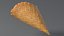 Realistic Waffle Cone 3D model