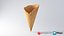 Realistic Waffle Cone 3D model