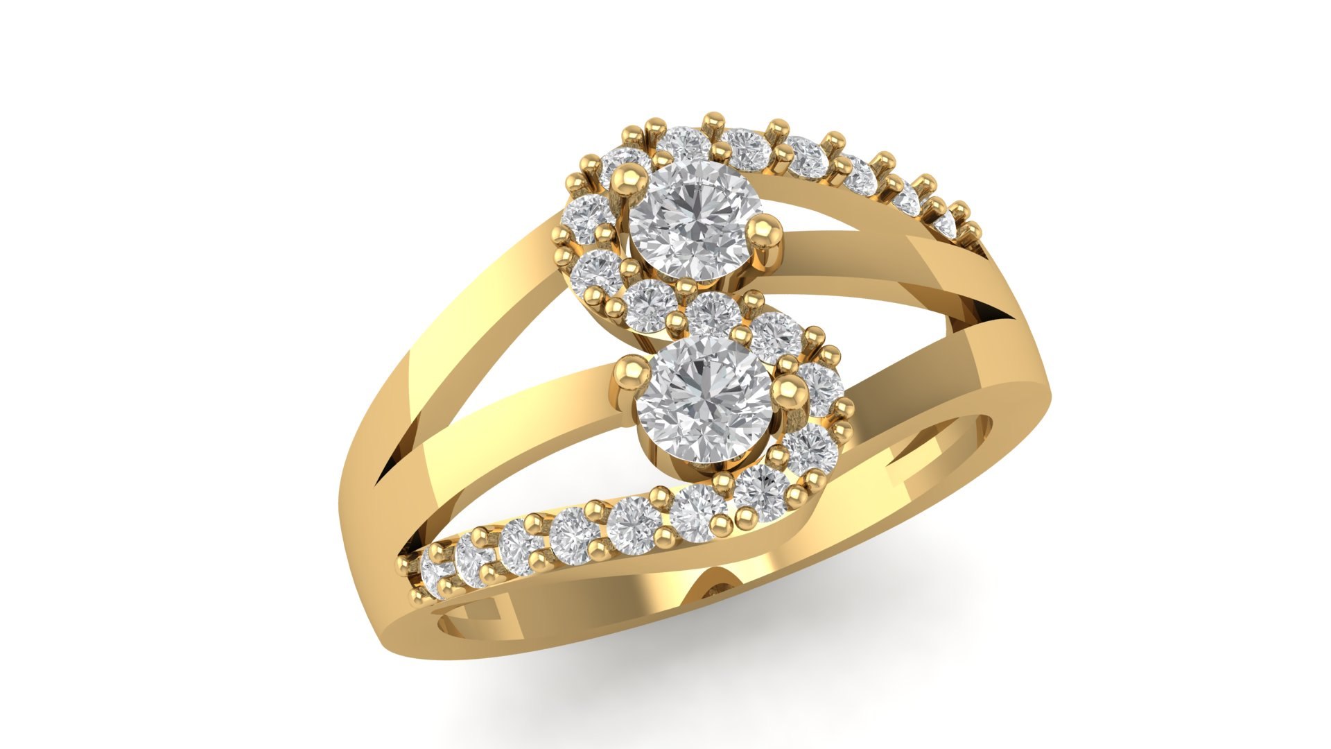 3D model diamond ring - TurboSquid 1186830