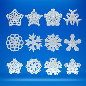snowflakes 3ds