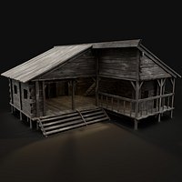 BLACKSMITH WORKSHOP FORGE SMITHY WAREHOUSE TAVERN INN HOUSE