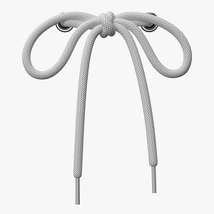 Shoelace 3v White PBR