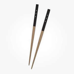 3d chopsticks model