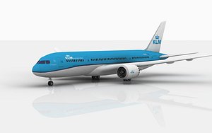 3D boeing 787 dreamliner klm