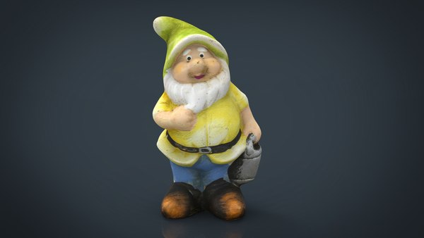 Evil garden gnome print 3D model - TurboSquid 1625725