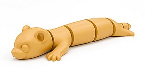 Ferret Flexi Toy 3D model