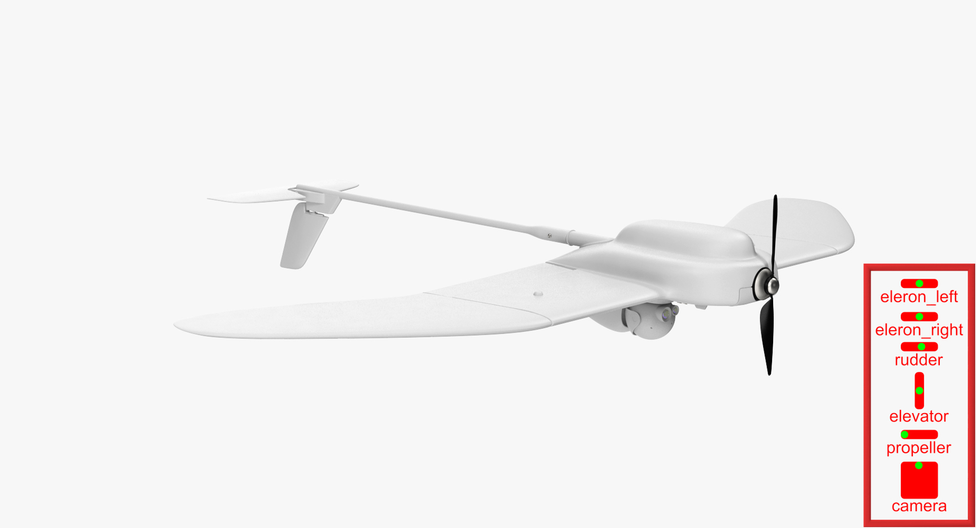 3D Model Small Military Uavs Rigged - TurboSquid 1280205