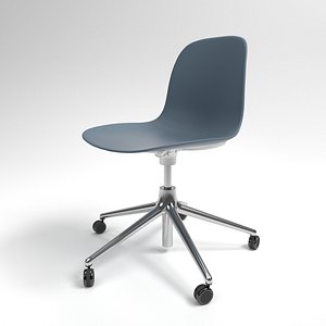 interior normann form swivel chair model