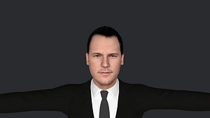 3D Star-Lord Chris Pratt  Hyper Realistic Full Body Fully Rigged Character model