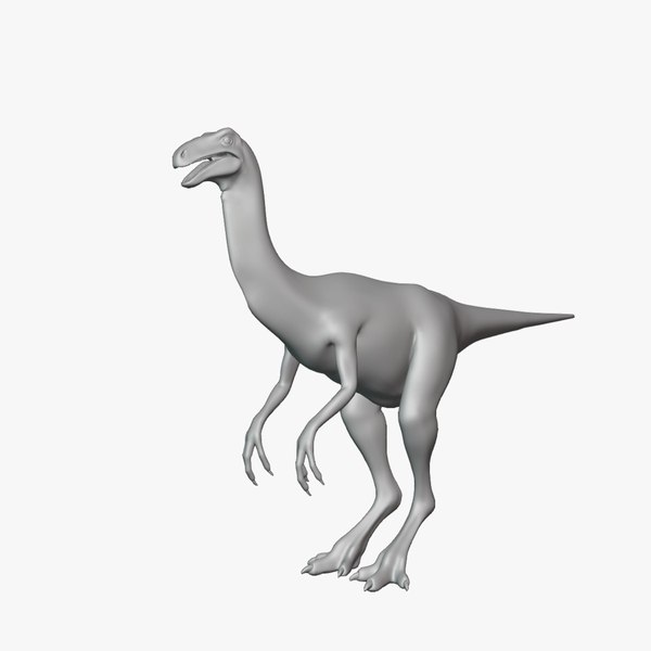 Ophiacomimus Basemesh Low Poly 3D model