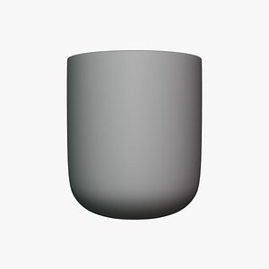 Flower Pot - Geometry Only No Textures No Materials 3D model
