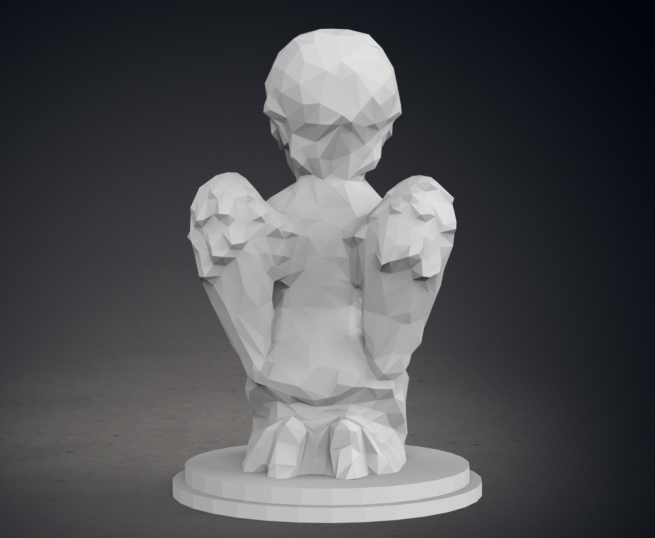 Low Poly Praying Angel Statue 3D model https://p.turbosquid.com/ts-thumb/Tg/cLoVhB/Tz/z05/jpg/1715264384/1920x1080/fit_q87/69338d2eb1298bca8238fbe086d2f1e3b2cfda0c/z05.jpg