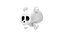 Calavera y tibias cruzadas de Apple