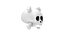 Calavera y tibias cruzadas de Apple