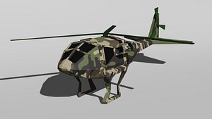 Helicopter 3D model