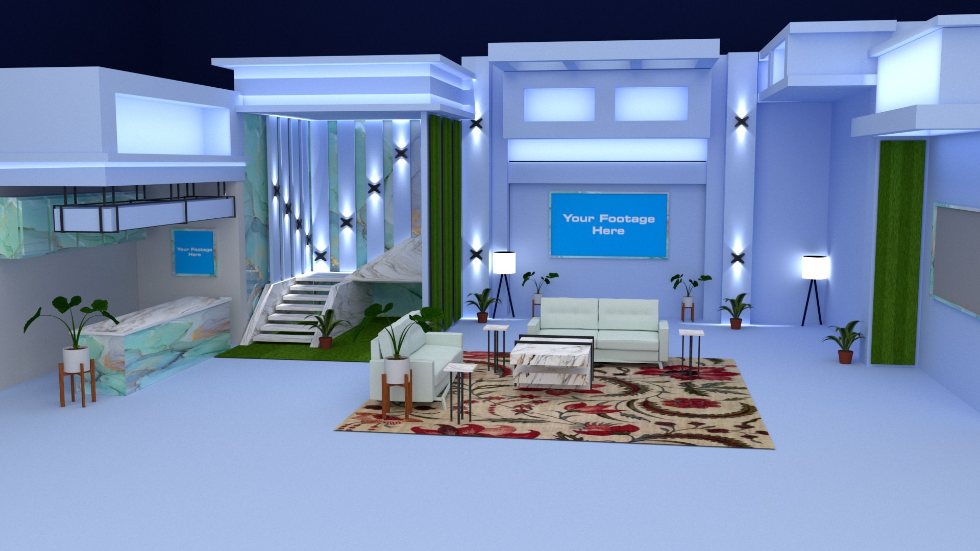 Discussion Virtual set 3D model - TurboSquid 2074837