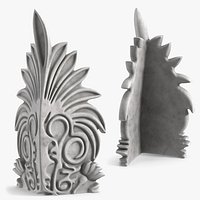 Classical Architectural Corner Acanthus Ornament