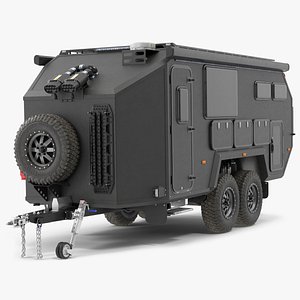 Expedition Mobile Home Black Rigged