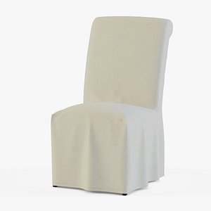 3d model pottery barn comfort slipcovered