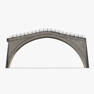 3d model ottoman bridge stari