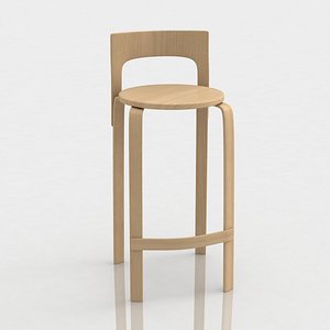 3d max bar stool