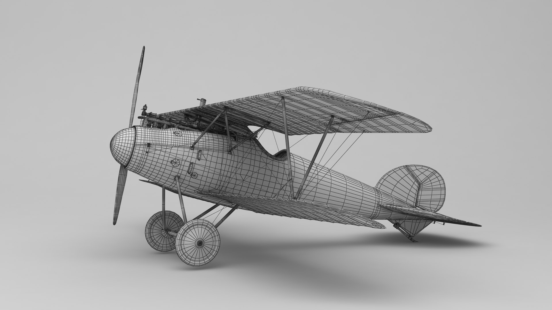 3D Albatros DVA model - TurboSquid 2011552