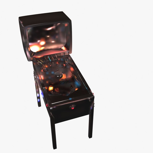 modelo 3d Modelo de máquina de pinball - TurboSquid 923428