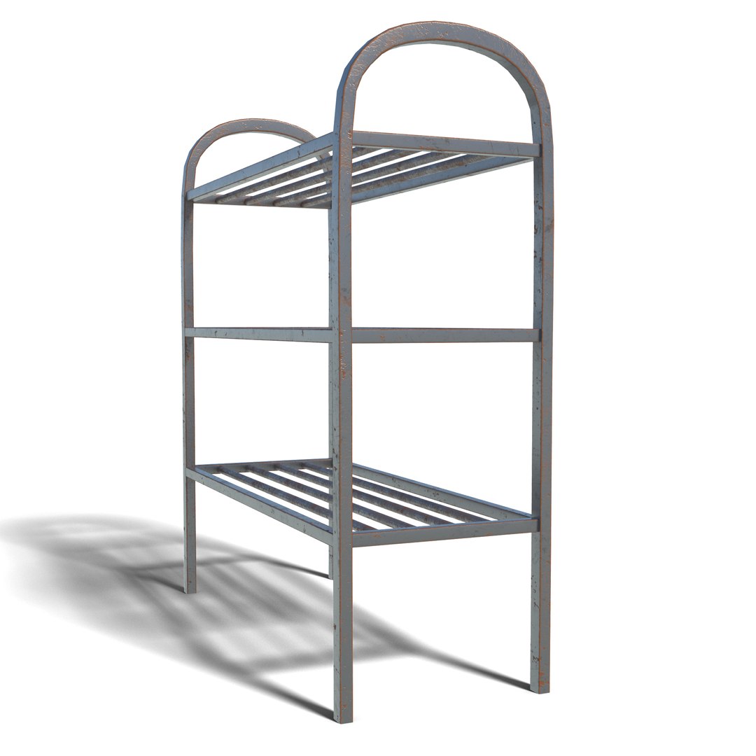 Shoe Rack Model - TurboSquid 2085982