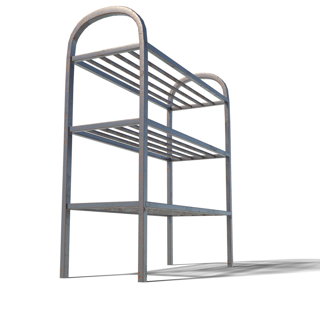 Shoe Rack Model - TurboSquid 2085982
