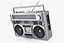 Retro Boombox JVC