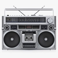 Retro Boombox JVC