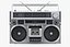 Retro Boombox JVC