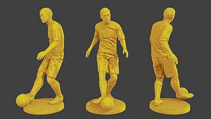 3D model Soccer Player SP 008