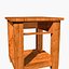 Bedside Table with removable draw