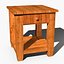 Bedside Table with removable draw