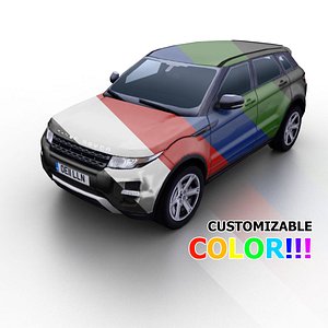 Range Rover Evoque 2012 Custom Colors