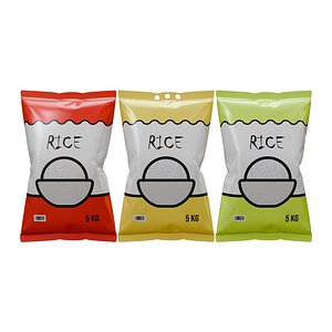 3D model Rice