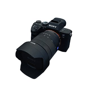 3D DSLR Camera model