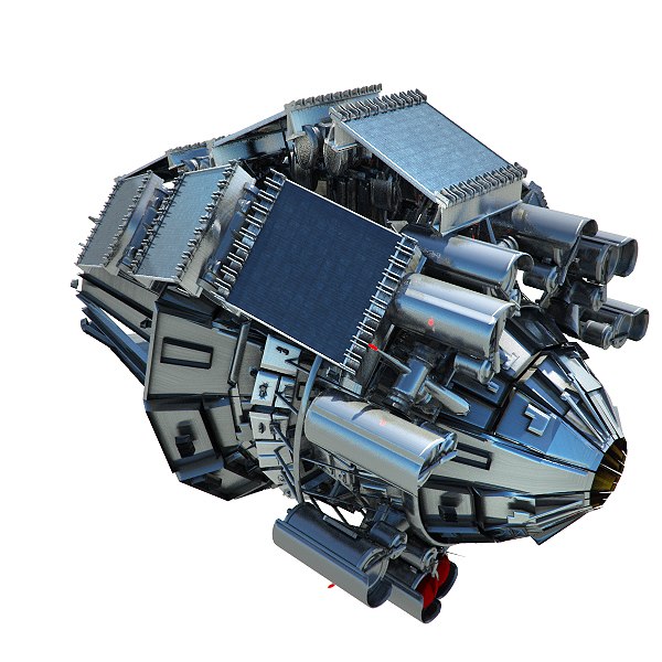 modelo 3d Pod de coleccionista - nave espacial - TurboSquid 712532