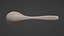 Realistische Holzkelle PBR 3D-Modell