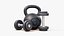 3D Gym Equipment Pack model