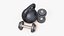 3D Gym Equipment Pack model