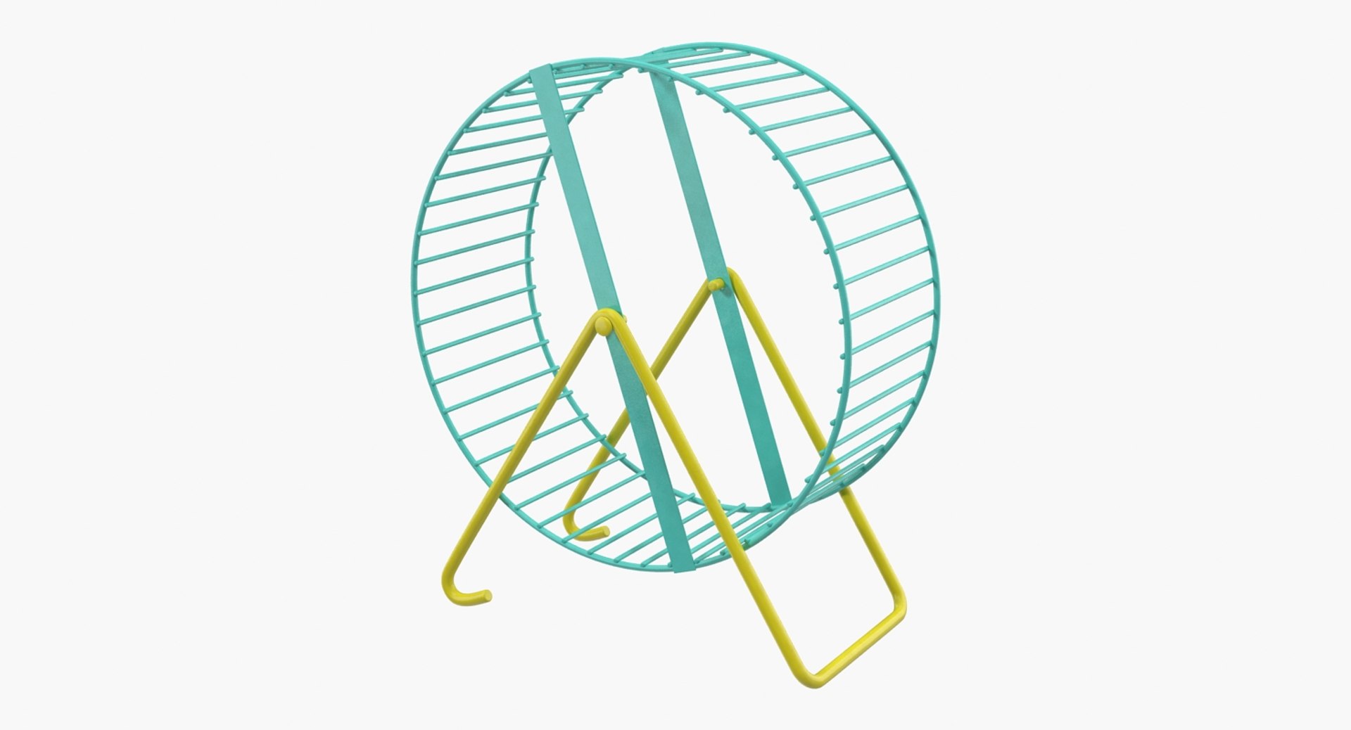 Hamster Wheel 3D model preview