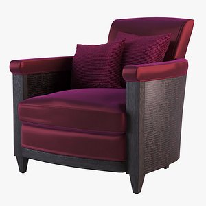 3D Designer Donghia Conversation Chair