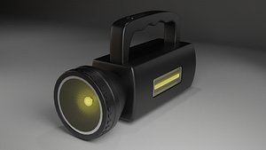 Torch light 3D model